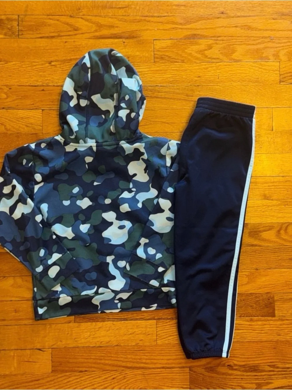 adidas hooded pullover
